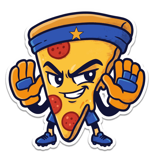 Pizza goalkeeper